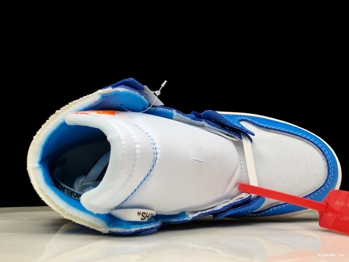 Cheap Off-White Powder AQ0818-148 UNC 1 Air Blue Jordan 0813